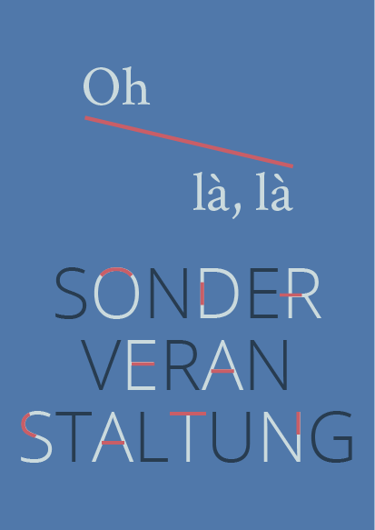 Corona ist auch eine Sonderveranstaltung Corona ist auch eine Sonderveranstaltung